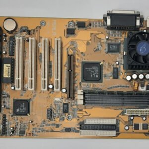 Biostar M5ALA Super Sockel 7 ISA AGP Mainboard + AMD K6-2 450MHz + 128MB RAM