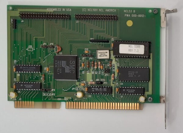 NCL NCL538B ISA IDE Floppy Controller (retro, 1992)