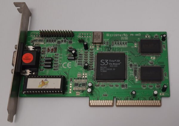Super Grace / Butterfly 122G-A AGP Grafikkarte (S3 Trio3D, 4MB, retro, 1998) - Image 2
