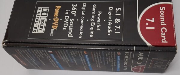 Hercules Fortissimo III 7.1 PCI Soundkarte (Crystal CS4624, 2002, OVP) - Image 10