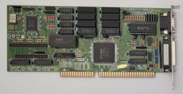 PB-AT018/A-00 ISA Multi-I/O IDE Grafikkarte (Trident TVGA8900CL, 1MB, retro)
