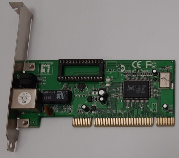 Level One FNC-0109TX PCI Netzwerkkarte (RJ45, Realtek RTL8139D, retro, 2002) - Image 2