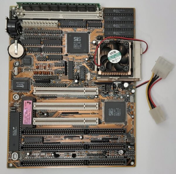 ZIDA 4DPS 2.1 ISA PCI retro 486 Mainboard + AMD Am5x86-P75 133MHz + 16MB RAM