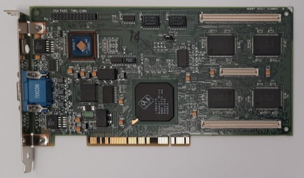 Number Nine #9 Revolution 3D PCI Grafikkarte (Ticket to Ride, 4MB, retro, 1997)