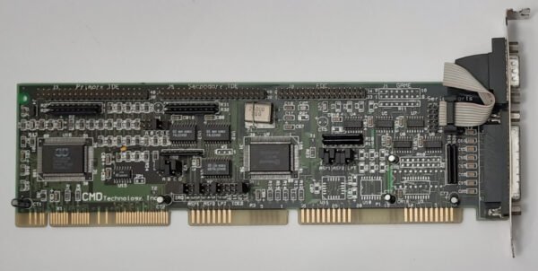 CMD CSA-6210 VLB Multi-I/O IDE Floppy Controller (retro, 1995)