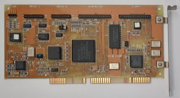 Western Digital WD1003V-MM1 ISA MFM Controller (retro, 1989)