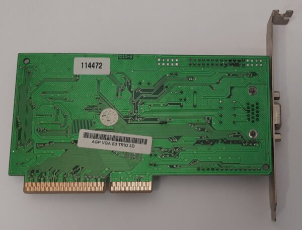 Super Grace / Butterfly 122G-A AGP Grafikkarte (S3 Trio3D, 4MB, retro, 1998) - Image 4