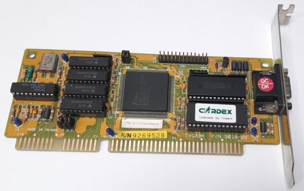 Gainward Cardex TVGA9K ISA Grafikkarte (Trident TVGA9000A, 512KB, retro, 1992) - Image 2