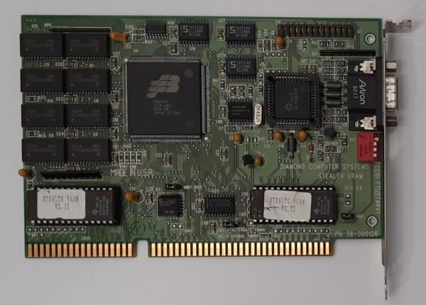 Diamond Stealth VRAM ISA Grafikkarte (S3 924, P86C924, 1MB, retro, 1992)