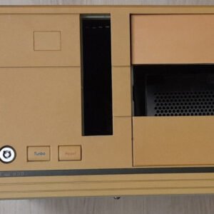 Retro PC AT Desktop Gehäuse "Motorhaube" (inkl. Netzteil, 1990)