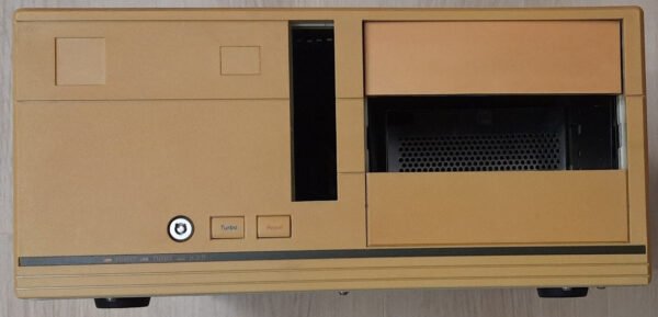 Retro PC AT Desktop Gehäuse "Motorhaube" (inkl. Netzteil, 1990)