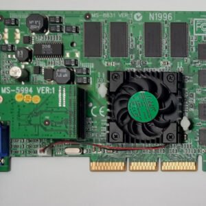 MSI StarForce 64 AGP Grafikkarte (MS-8831, GeForce2 GTS, 64MB, retro, 2001)