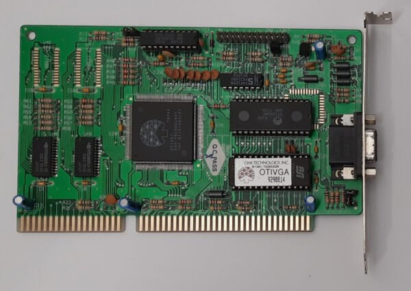 OAK 1087082015 ISA Grafikkarte (OTI087, 512KB, retro, 1993)