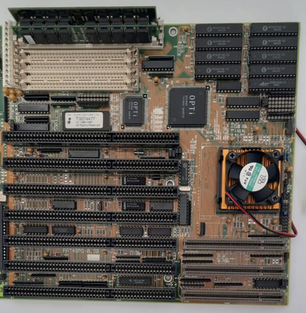 TMC PAT48PG-0.30 VLB ISA 486 retro Mainboard + AMD 80486DX4 100MHz + 16MB RAM - Image 3