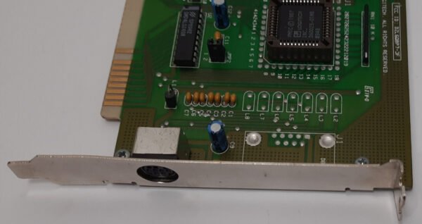 Logitech 6QBP7-3F 8-bit ISA Controller (bus mouse, retro, 1989) - Image 3
