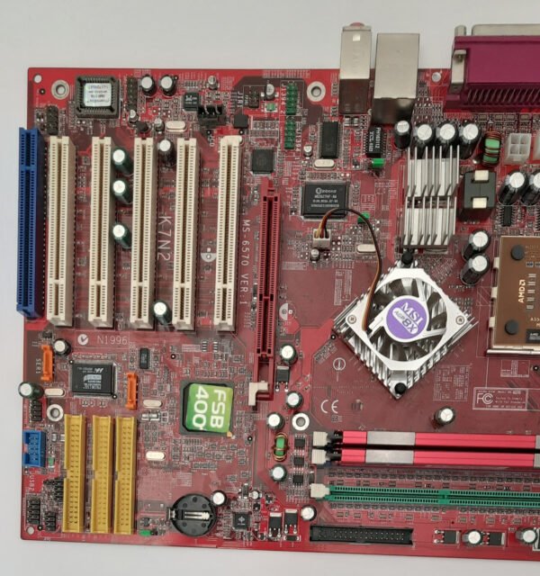 MSI K7N2 Sockel A AGP retro Mainboard + AMD Athlon XP 2200+ + 2GB RAM - Image 2