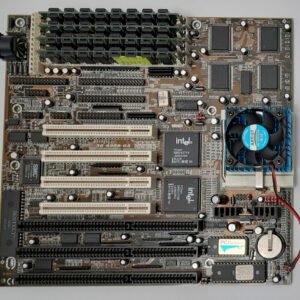 PCPartner MB520N Sockel 7 ISA Mainboard + ST6X86P166+ + 32MB RAM