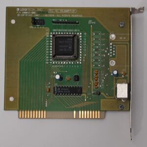 Logitech 6QBP7-3F 8-bit ISA Controller (bus mouse, retro, 1989)