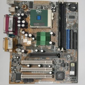 Medion 2001 / ASUS CUV4X-CM Sockel 370 retro Mainboard + Pentium 933MHz + 256MB