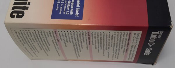 Borland Turbo C++ Suite (CD-ROM, 3.5" Disketten, DOS, retro, OVP, boxed, 1998) - Image 9