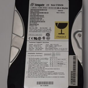 Seagate ST320423A IDE Festplatte (20GB, retro, 2000)