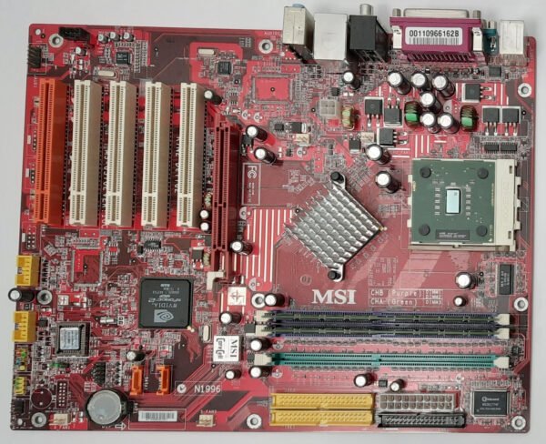 MSI K7N2 Delta 2 Sockel A AGP retro Mainboard + AMD Athlon XP 3000+ + 2GB RAM