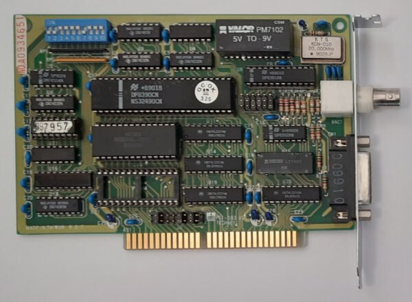 dtk PCI-003V2 TECHNET 8-bit ISA Netzwerkkarte (BNC, Koax, retro, 1989)