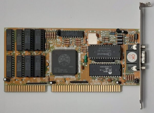 OAK 1077082003 ISA Grafikkarte (OTI077, 1MB, VGA, retro, 1992)
