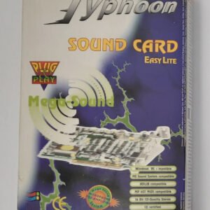 Typhoon Easy Lite Non 3D ISA Soundkarte (Crystal CS4236, retro, OVP, 1997)
