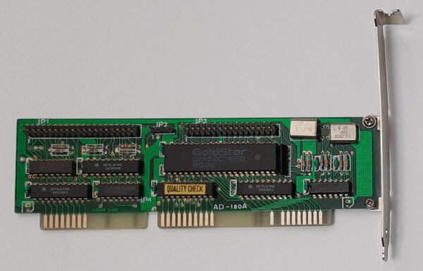 Alpha Design AD-180A ISA IDE Floppy Controller (retro, 1990)