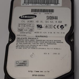 Samsung SV0844A IDE Festplatte (8.4GB, retro, 1999)