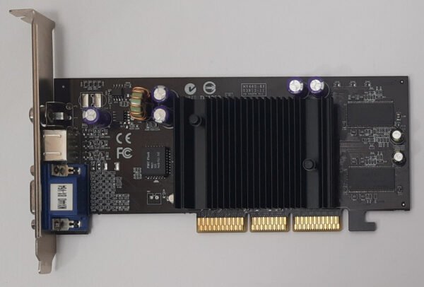 nvidia GeForce 4 MX440 AGP Grafikkarte (48.052FN.011, retro, 64MB, 2003)