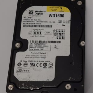 Western Digital WD1600 IDE Festplatte (160GB, retro, 2004)