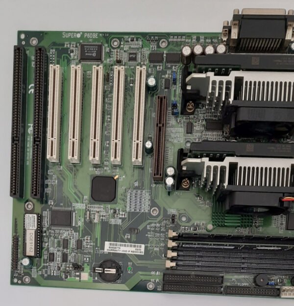 Supermicro P6DBE Dual Slot 1 ISA retro Mainboard + 2x Pentium III 550MHz + 256MB - Image 2