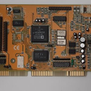 Typhoon Media Sound Advanced 16bit ISA Soundkarte (Opti 82C924, retro, 1996)