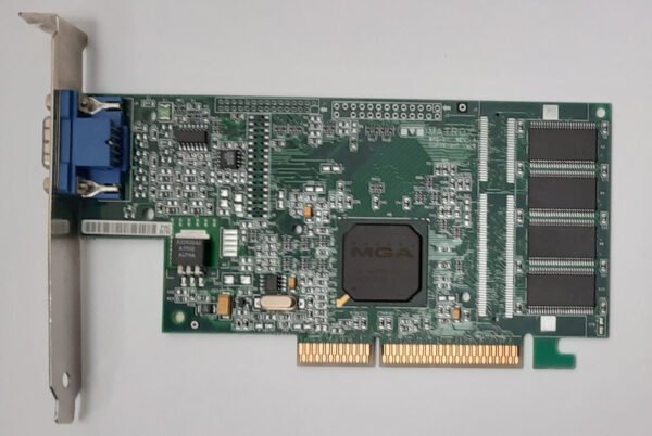 Matrox Millennium G200A AGP Grafikkarte (G2/MECOA8B/20D, 8MB, retro, 1999)