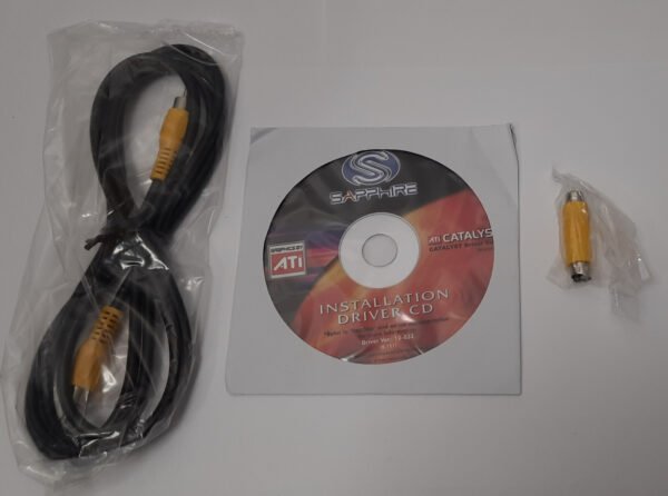 Sapphire Radeon 9600 Pro Atlantis AGP Grafikkarte (ATI, 128MB, retro, 2004, OVP) - Image 6
