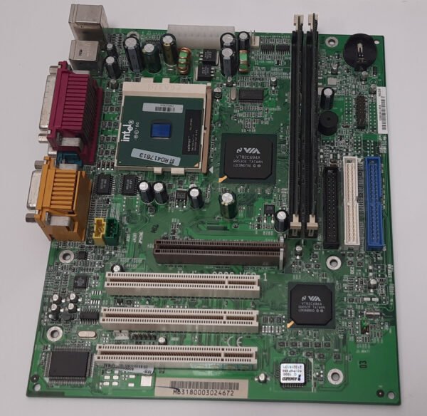 Medion 2000/MSI MS-6318 Sockel 370 AGP retro Mainboard + Celeron 700MHz + 128MB - Image 2