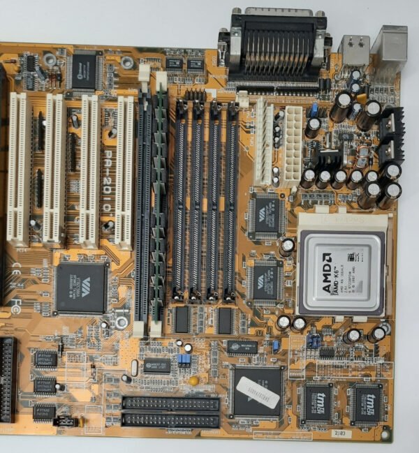 FIC PA-2010+ ISA AT/ATX retro Sockel 7 Mainboard + AMD K6 166MHz + 32MB EDO-RAM - Image 3