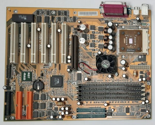 ABIT KG7-RAID Sockel A AGP retro Mainboard (OVP) + Athlon XP 1700+ 1GB DDR-RAM - Image 2