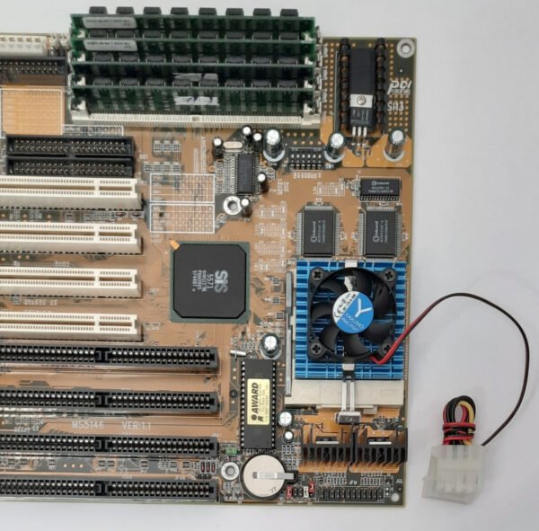 MSI MS-5146 Sockel 7 ISA retro Mainboard + Pentium MMX 233MHz + 64MB RAM - Image 3