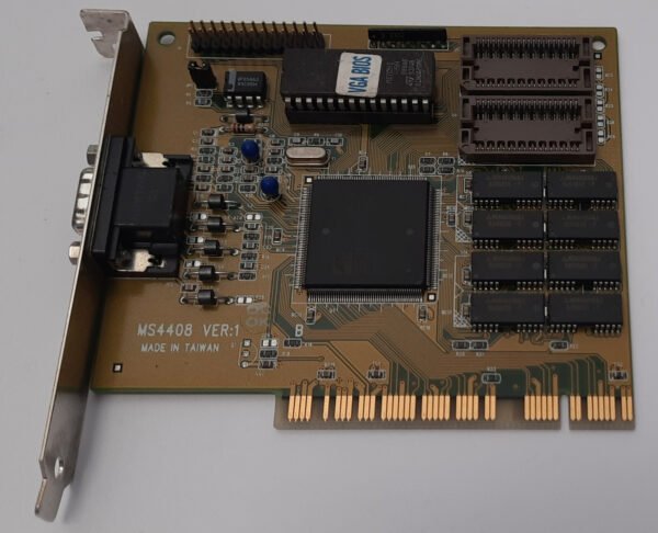 MSI MS-4408 PCI Grafikkarte (ATI Mach64CT, 1MB, retro, 1995) - Image 2