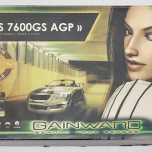 Gainward Bliss 7600GS AGP Grafikkarte (nvidia GeForce, 256MB, retro, 2006, OVP)