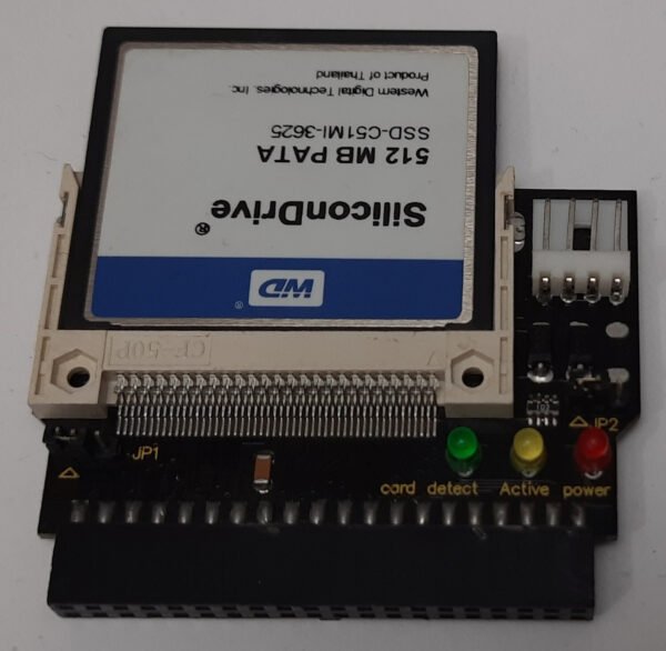 Interner CF to IDE Adapter + 512MB CF Card + MS-DOS 6.22 für Retro PC