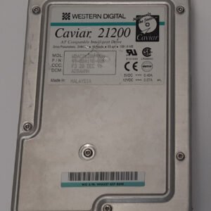 Western Digital Caviar 21200 IDE Festplatte (1281MB, 1.2GB, retro, 1996)