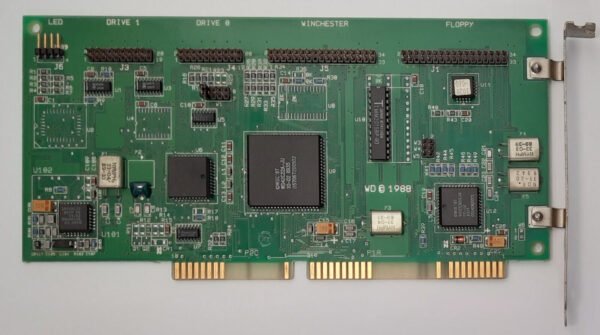Western Digital WD1003V-MM2 ISA MFM Floppy Controller (retro, 1989)