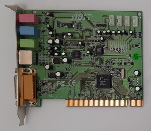 ABIT AU10 PCI Soundkarte (ForteMedia FM801, retro, 2000)