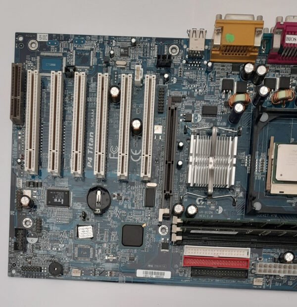 Gigabyte GA-8IDX Sockel 478 AGP retro Mainboard + Pentium IV 1.6GHz + 512MB RAM - Image 2