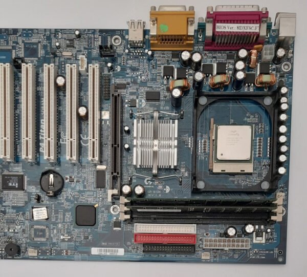 Gigabyte GA-8IDX Sockel 478 AGP retro Mainboard + Pentium IV 1.6GHz + 512MB RAM - Image 3