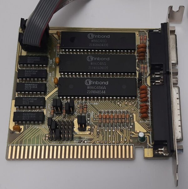 ATIO-V8 ISA 8-bit Multi-I/O Controller (1992, COM, LPT, RS-232, parallel, retro) - Image 2